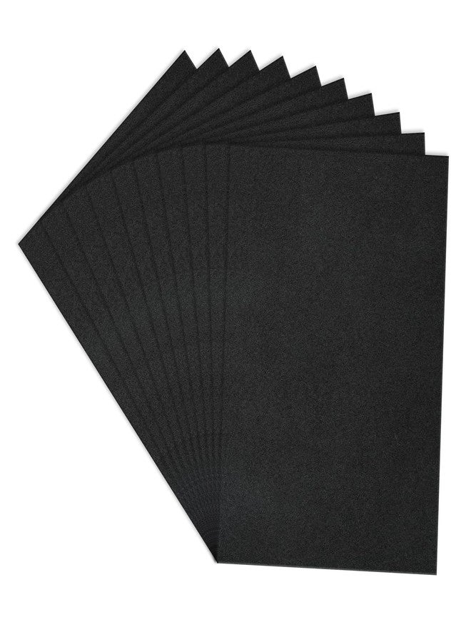 Lakeer A3 Felt Sheets 42cm X 29.7cm Set 10 Black Colour 2mm Thickness for Kids School DIY Crafts Patchwork Embroidery Project. - Image 1